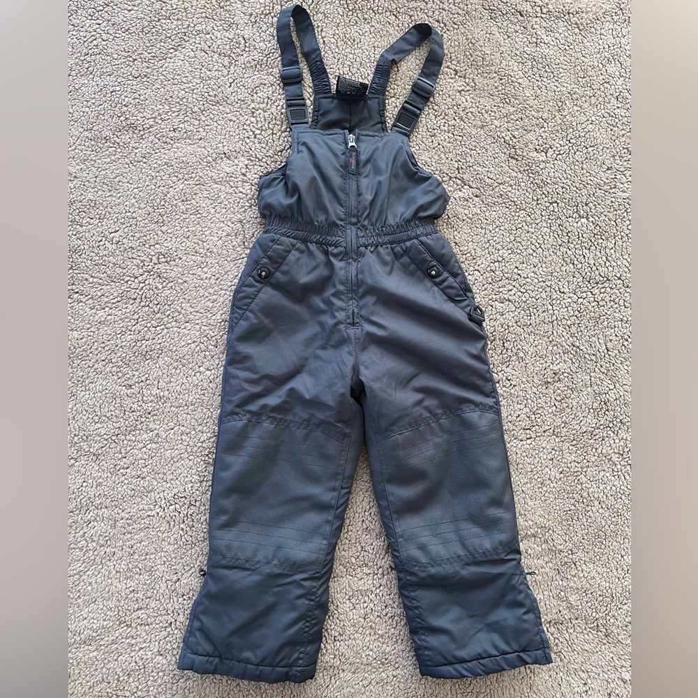 Protection System Gray Snow Bib Overalls size 3T